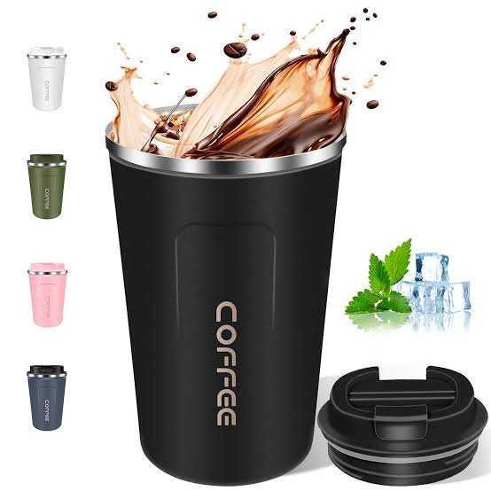 380ml Smart Coffee Mug with Temperature Display – Stainless Steel Vacuum Cup