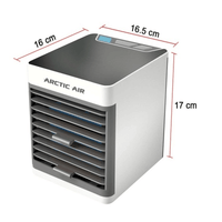 Arctic Air Pure Chill Portable Air Cooler – 3 Speed Personal Evaporative Cooling Fan for Bedroom, Office & Desk Use