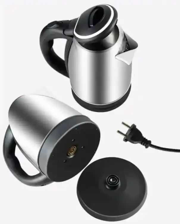Electric Kettle – Premium Quality Polished Stainless Steel Body with Automatic Turn-Off Technology