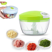Speedy Chopper Multi-Use Turbo Cutter | Mini Manual Vegetable & Fruit Chopper Heavy-Duty (Random Color)