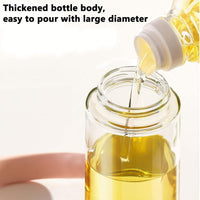 3-in-1 Oil Dispenser Bottle – Glass Spray, Pour & Brush (550ml Kitchen Oil Bottle)