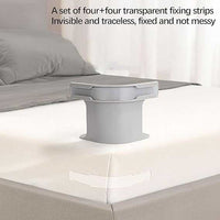 Bedsheet Grippers Pack of 4 – Adjustable Elastic Sheet Straps & Mattress Clips