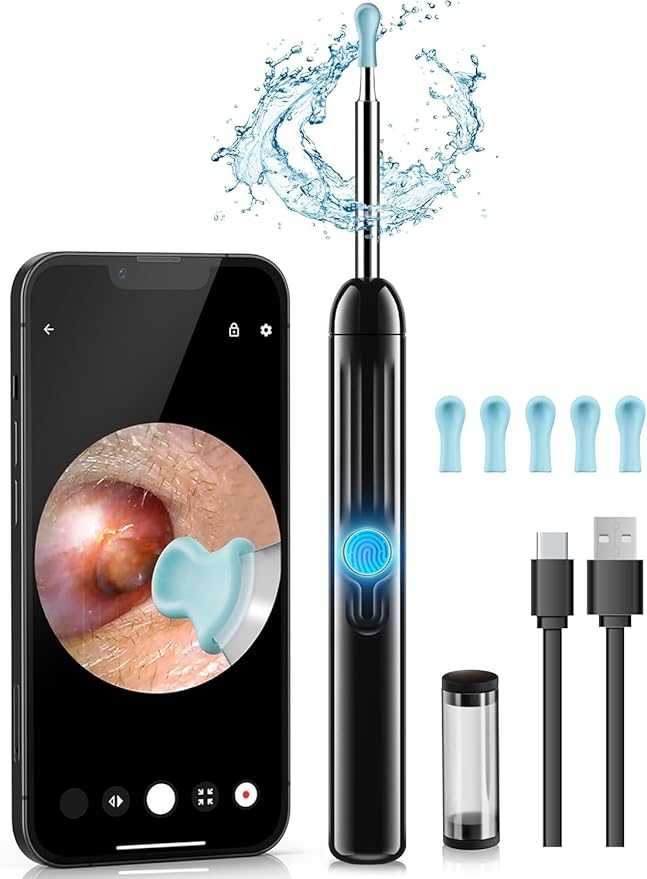 Smart Visual Ear Cleaner – HD Camera Ear Wax Removal Tool with LED Light for Safe & Easy Ear Cleaning