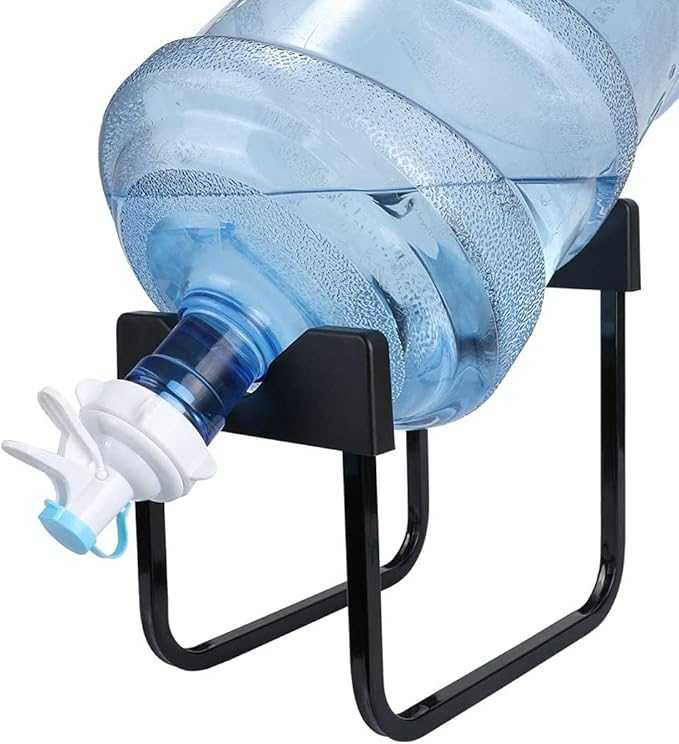 Metal Stand for 19L Water Bottle with Water Tap & Nozzle Dispenser