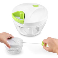 Speedy Chopper Multi-Use Turbo Cutter | Mini Manual Vegetable & Fruit Chopper Heavy-Duty (Random Color)