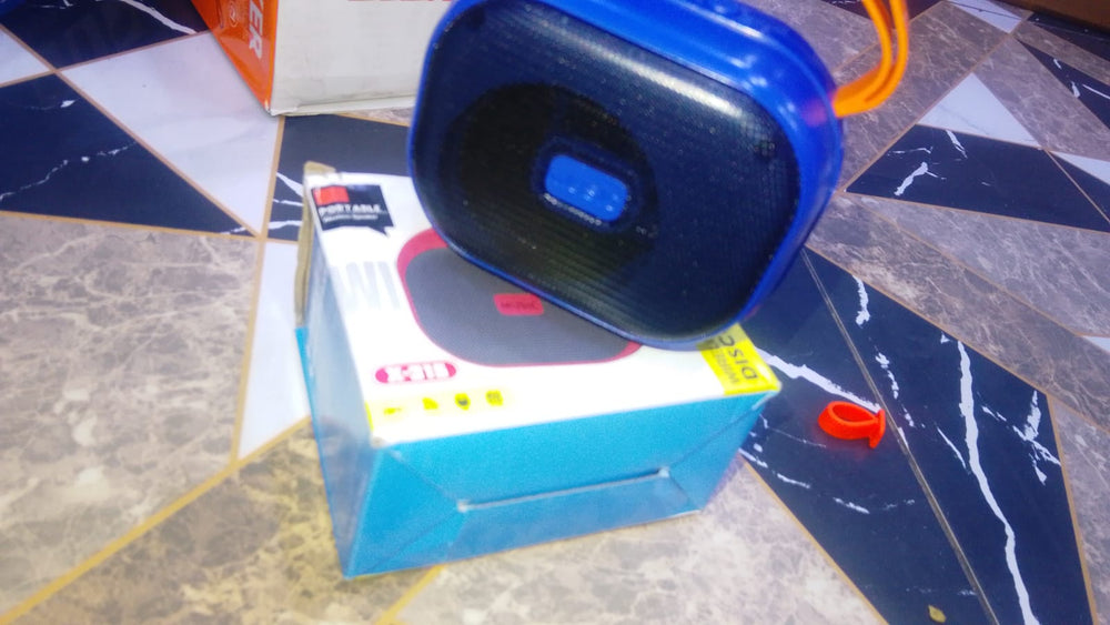Z-313 Disco Series Portable Wireless Speaker – Compact Bluetooth Party Speaker with Carrying Strap & LED Lights