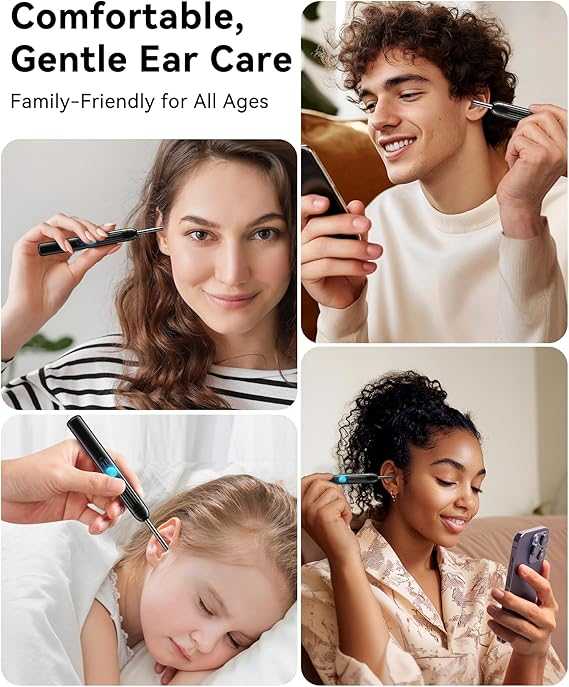 Smart Visual Ear Cleaner – HD Camera Ear Wax Removal Tool with LED Light for Safe & Easy Ear Cleaning