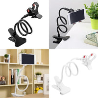 Flexible Snake Mobile Stand – Adjustable Lazy Phone Holder for Desk, Bed & Table (Random Color)