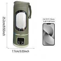 Portable USB Rechargeable Blender & Juicer | Personal Wireless Mini Smoothie Maker with Stainless Steel Blades for Fresh Shakes & Juices