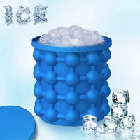 Silicone Ice Genie Magic Ice Cube Maker | Soft Ice Mold Bottle for Travel & Outdoor Use