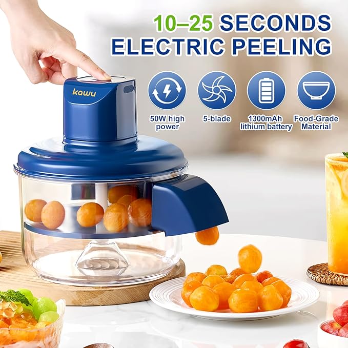 Quick & Effortless Peeling Machine – Automatic Electric Fruit Peeler