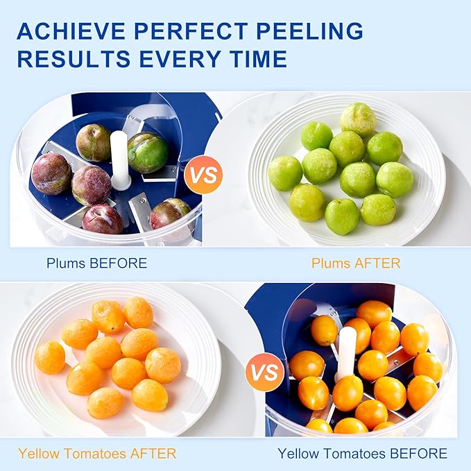 Quick & Effortless Peeling Machine – Automatic Electric Fruit Peeler