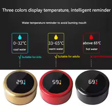 500ml Smart Water Bottle – LED Temperature Display Stainless Steel Vacuum Flask