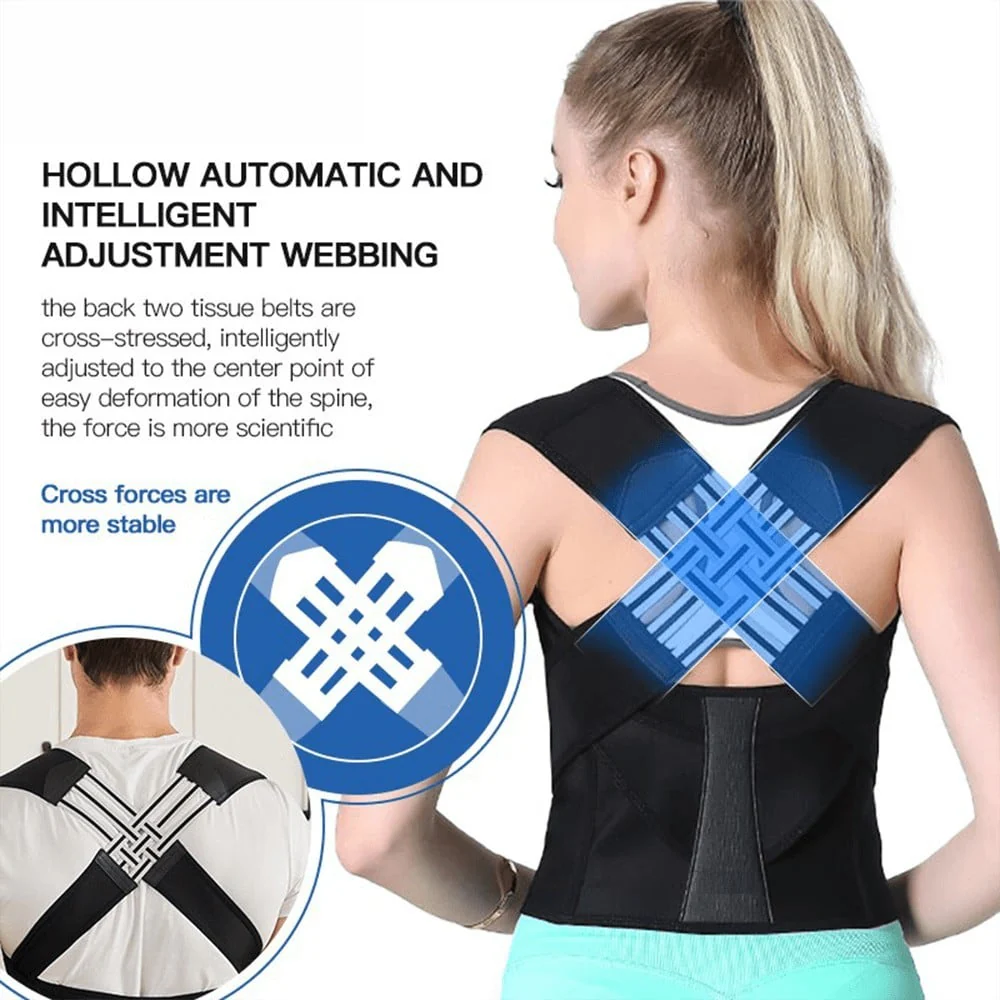 Spider Adjustable Posture Belt – Back Support & Spine Corrector for Men & Women