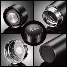 500ml Smart Water Bottle – LED Temperature Display Stainless Steel Vacuum Flask