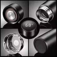 500ml Smart Water Bottle – LED Temperature Display Stainless Steel Vacuum Flask