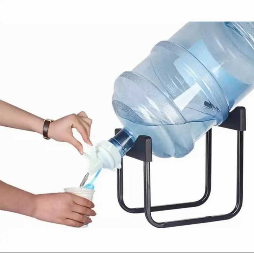 Metal Stand for 19L Water Bottle with Water Tap & Nozzle Dispenser