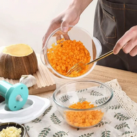 1.5L Push Chopper – Manual Hand Press Food Chopper for Vegetables, Fruits & Kitchen Use | Multipurpose Vegetable Cutter