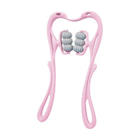 6-Wheel Neck & Spine Massager – Deep Tissue Cervical Manual Massage Tool for Neck, Back & Shoulder Relief