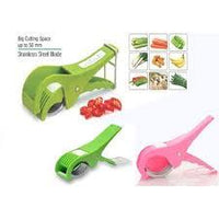 Multi Vegetable & Fruit Cutter 5 Blade Stainless Steel - Kitchen Chopper Slicer
