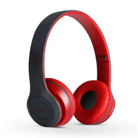 P47 Wireless Bluetooth Foldable Headphones with Mic, FM Radio & TF Card S