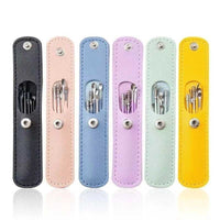 6Pcs Stainless Steel Ear Cleaning Tool Set – Spiral Spring Ear Pick Kit with Portable Storage Case