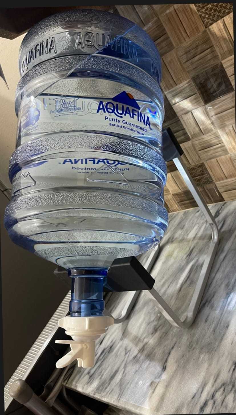 Metal Stand for 19L Water Bottle with Water Tap & Nozzle Dispenser